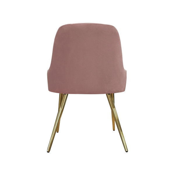 Stuhl ANNY GOLD back | Beine goldfärbig - artigo.at